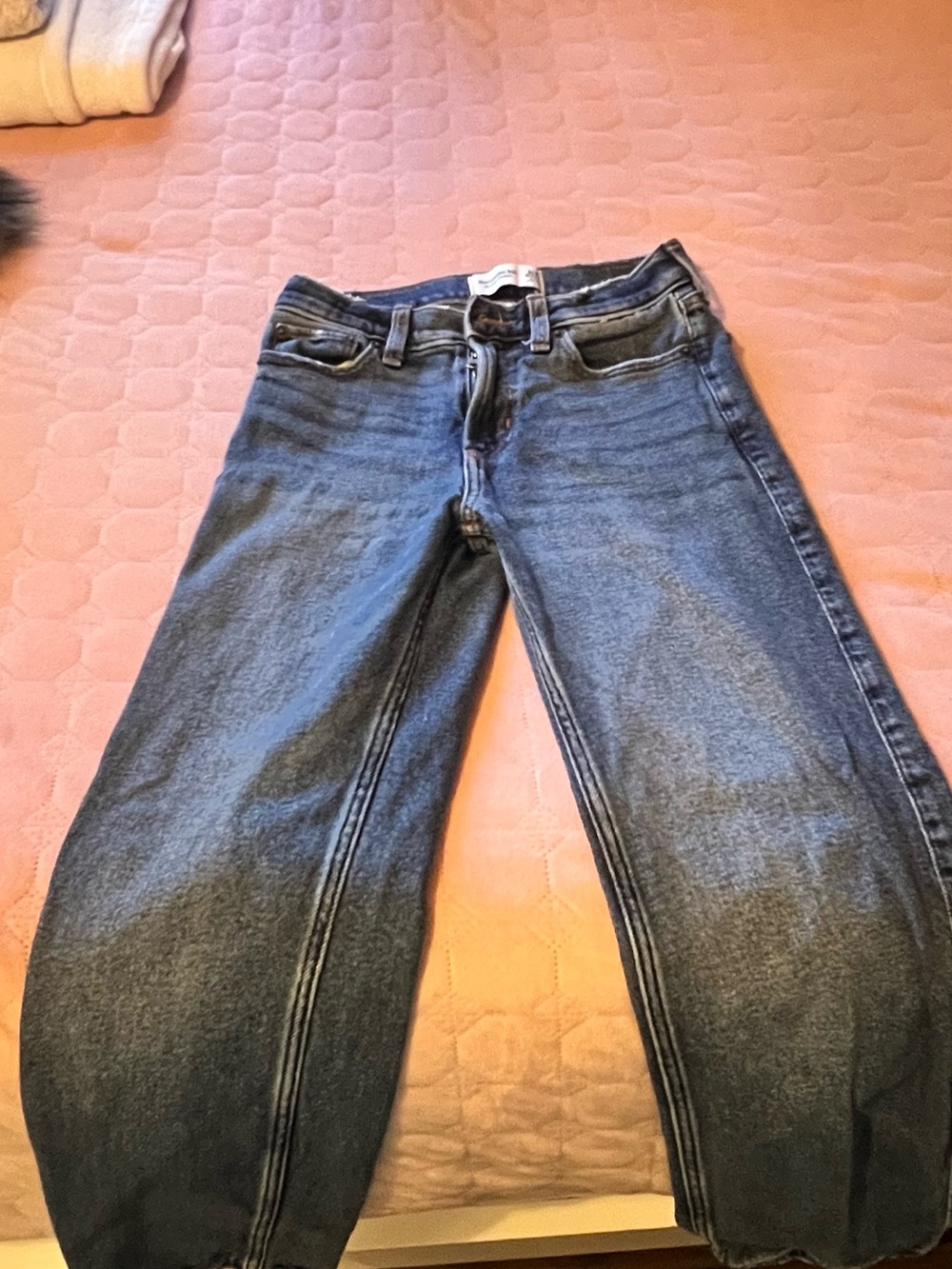 abercrombie kids Dark Wash Boyfriend Jeans
